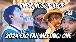 ADDED TO THE PLAYLIST ‘2024 EXO FAN MEETING  ONE’ 수록곡 메들리 BSide Medley REACTION [upl. by Nylle]