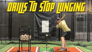 3 Hitting Drills To Stop Lunging [upl. by Lyell163]