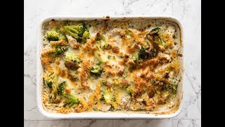 Ultra Lazy HEALTHY Creamy Chicken Pasta Bake [upl. by Yleik88]