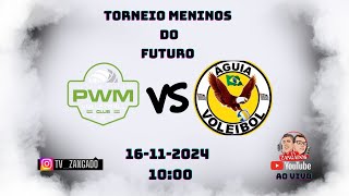 PWM CAIEIRAS X AGUIAS TORNEIO MENINOS DO FUTURO 2024 [upl. by Anrehs]