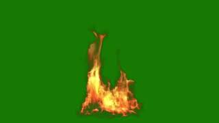 Fire Green Screen Effect [upl. by Alyakem]