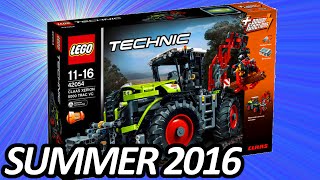 LEGO TECHNIC 2016 Summer Sets Official Pictures Revealed  レゴ テクニック 42053 42054 42055 [upl. by Newo]