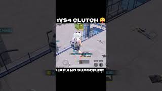 1VS4 CLUTCH DP SPRAY 😲bgmi pubgmobile mobilegame gaming [upl. by Atinej]