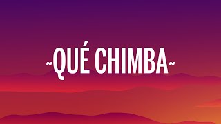 Maluma  Qué Chimba LetraLyrics [upl. by Levania150]