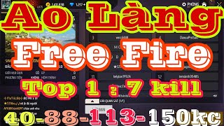 AO LÀNG FREE FIRE 40  150 KC   20062024 [upl. by Akimal]