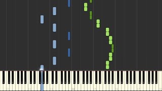 Chopin  Spring Waltz Mariage dAmour Piano Tutorial SynthesiaSheet Music [upl. by Amar]