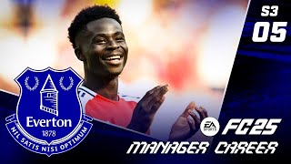 THIS COULD BE THE SEASON OF SEASONS FC 25 EVERTON CAREER MODE S3 EP5 [upl. by Viguerie]