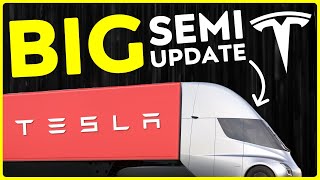 BIG Tesla Semi Update  Mass Production is FINALLY COMING [upl. by Enilrek925]