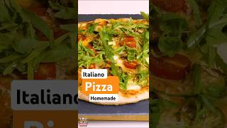 Italian Veggie Pizza The Best in 1 Minute طريقة تحضير بيتزا إيطالية بالخضر [upl. by Sellma]