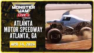 Monster Jam Atlanta GA Full Event  April 14 2024  Stadium Series East [upl. by Bertle832]