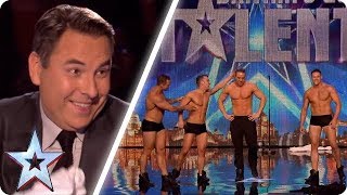 These dancers make David blush  Britains Got Talent Unforgettable Audition [upl. by Enymzaj]