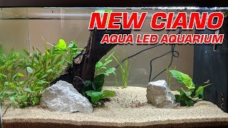 NEW AQUARIUM  CIANO AQUA LED 60 LITRE FISH TANK UNBOXED AND STOCKED [upl. by Einohtna524]