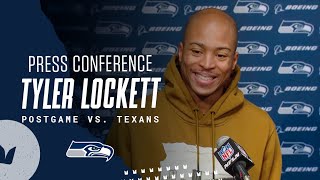 Tyler Lockett Seahawks Postgame Press Conference  Week 14 vs Houston Texans [upl. by Agiaf289]