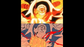 Garp Galaxy Impact  Genga Comparison  One Piece 1114 [upl. by Blondie261]