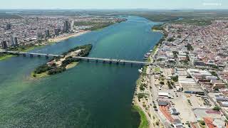 PETROLINA JUAZEIRO R SÃO FRANCISCO com drone [upl. by Arrec]