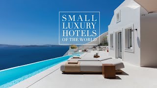 Canaves Oia Suites in Santorini Greece  Small Luxury Hotels of the World [upl. by Lanaj]