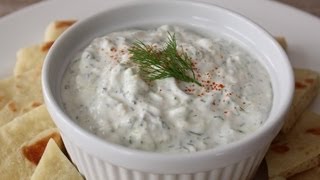 Simple Tazatziki Sauce Recipe  Food Wishes [upl. by Herahab]