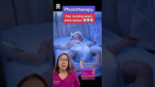 Phototherapy Pediatric Nursing SHORT  LevelUpRN [upl. by Cordle182]