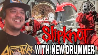 Slipknot first performance with New Drummer Eloy Casagrande Duality  Wait amp Bleed Reaction [upl. by Nilram]