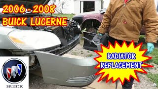 Buick Lucerne Radiator Replacement [upl. by Amador]