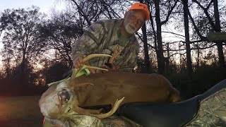 Deer Hunting With Dogs Opening Day Big Buck Down WB Hunt Club 2024 [upl. by Hgielanna]