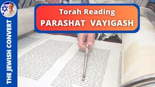 PARASHAT VAYIGASH  Weekly Torah Reading in Hebrew amp English Translation  TORAH STUDY [upl. by Claudius]