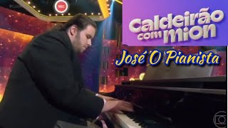 José O Pianista No Caldeirão com Mion  Arte transforma [upl. by Emixam]