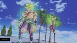 DRAGON BALL XENOVERSE 2 Broly screams in fear [upl. by Lamej]