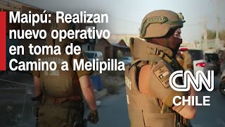 Tras denuncias de fiestas y comercio sexual Realizan nuevo operativo en toma de Camino a Melipilla [upl. by Tranquada721]