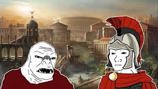 Romans vs Germanic Tribes [upl. by Aidualk]