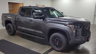 2023 Toyota Tundra Hybrid TRD PRO in Magnetic Grey Metallic [upl. by Gerbold35]