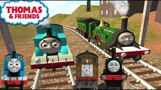 Thomas y sus amigos en español  ¡Chu Chu Vamos Thomas ¡a toda velocidad Latino completo [upl. by Anilef]