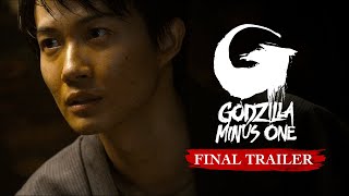 GODZILLA MINUS ONE Final Trailer [upl. by Alexandre]