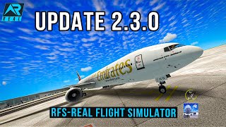 RFS  Real Flight Simulator NEW UPDATE 230 NEW FEATURESFullHD [upl. by Rhodie]