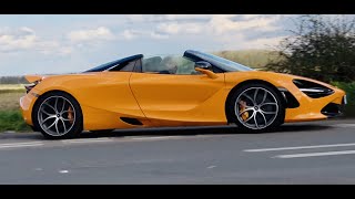 McLaren 720S Spider 2021 review Theyre getting to be great value but this or the Ferrari F8 [upl. by Elletnwahs]