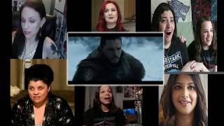 Arya Stark meeting Jon Snow  Game of Thrones S8 E1 quotWinterfellquot  REACTION [upl. by Jezreel]