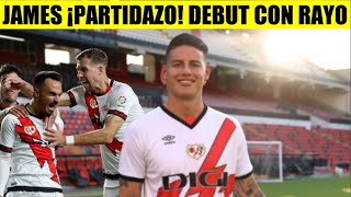 JAMES Rodriguez ¡PARTIDAZO DEBUT CON RAYO VALLECANO vs OSASUNA [upl. by Pengelly]