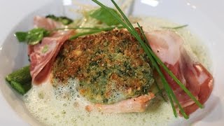 De Garde van Gert met Piet Huysentruyt  Zalm met witte kool en pancetta [upl. by Utta]