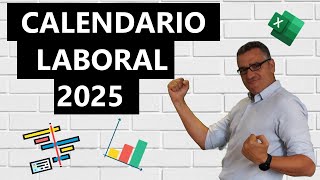 Calendario laboral 2025 [upl. by Atauqal]