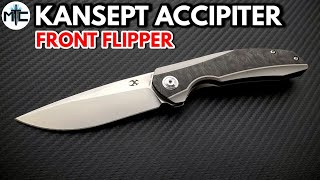 Kansept Accipiter Front Flipper Folding Knife  Overview and Review [upl. by Malik448]