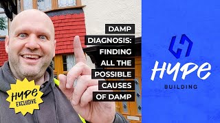 Damp Diagnosis Finding and eliminating all the possible causes of damp [upl. by Itnaihc]