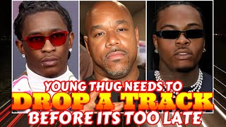 WACK 100 CLAIMS GUNNA IS SURPASSING YOUNG THUG IN RELEVANCE  URGES THUG TO RELEASE NEW MUSIC SOON [upl. by Amis]