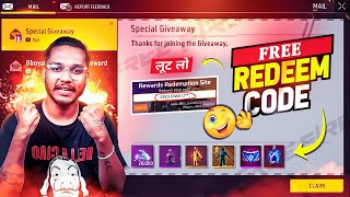 Free Fire Free Rare Items Redeem Code 🥳 [upl. by Hi717]