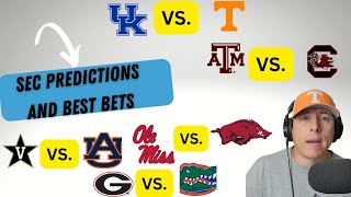 SEC Predictions And Best Bets [upl. by Aidas]