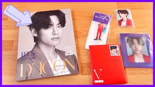 UNBOXING TAEHYUNG X DICON VOL10 BTS GOES ON V version [upl. by Tate245]