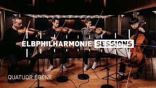 Elbphilharmonie Sessions  Das Quatuor Ébène spielt Mozart  Streichquartett in DDur KV 575 [upl. by Basile]