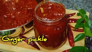 Andra style sweet Ginger pickle recipe😋 can preserve upto 6 months😋 tasty with dosa idli chapati [upl. by Rachel]