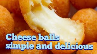 Mozzarella cheese balls deliciasdalidy [upl. by Carlynne801]