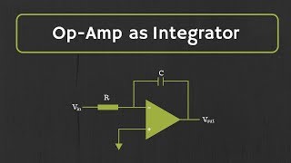 OpAmp Integrator with Derivation and Solved Examples [upl. by Euqinotna620]