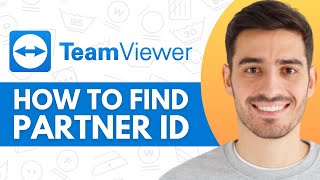 How to Find Partner ID in TeamViewer  Step by Step [upl. by Nauqel]